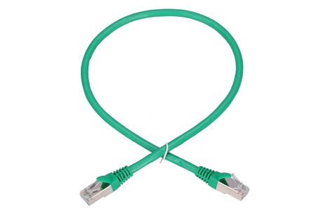 Extralink Cat.6 FTP 0,5 m | Cordon de raccordement LAN | Paire torsadée en cuivre, 1 Gbit/s