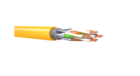 Twisted-Pair-Kabel MegaLine® F10-125 S/F DCA Cat7A