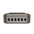 DIN-Schienenabschlussbox | 6 LC Duplex | DP8 | Multimode OM4 LC/UPC Violett