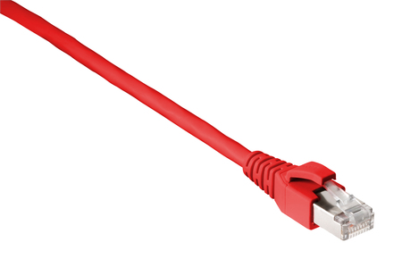 CAT 6A RJ45 Ethernet Cable Patch Cord EA shielded 6A 15m red