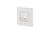 Modul wall outlet UP 1 port pure white unequipped