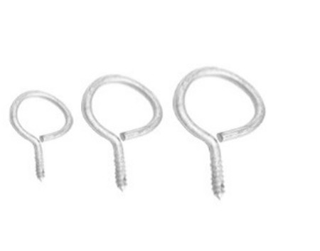 Closed hook type a 35 mm for walls