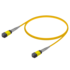 12FO MPO-F/UPC-MPO-F/ Vorkonfektioniertes Glasfaserkabel OS2 G.657.A2 3.0mm 10m Yellow