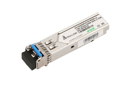 Extralink SFP 1.25G | Módulo SFP CWDM | 1,25 Gbps, 1510 nm, modo único, 40 km, LC, DOM