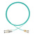 SC/PC-ST/PC  Fiber Patch Cord Duplex OM4 G.651.1 0.9mm 2m LSZH Turquoise