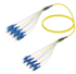 8FO SC/UPC-LC/UPC Câble à Fibre Optique Pré-Terminé OS2 G.657.A2 3.0mm 10m Yellow