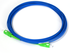 SC/APC-SC/APC Cable de conexión de fibra Simplex OS2 G.652.D 2.0mm 7m LSZH Azul