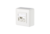 Modul wall outlet AP 2 port pure white unequipped