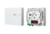 OpDAT Prise Murale Optique ADT splice 2xLC-D APC (vert) OS2 blanc pur RAL 9010