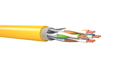 Twisted Pair Cable MegaLine® F10-130 S/F Dca Cat7A