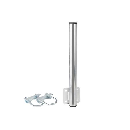 Extralink C400 | Balcony handle | 400mm, with u-bolts M8, steel, galvanized