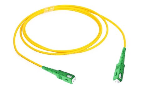 Patch Cords de Fibra Óptica Simplex LC/UPC-LC/UPC  OS2 G.657.A1  5.5-10m  Amarelo              