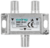 SAT-Einspeiseweiche 2-fach 5-2200 MHz 25dB Dämpfung DC-Durchlass F-Buchse SWE02001