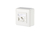 Modul wall outlet AP 1 port pure white unequipped