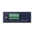 1000BASE-SX /LX to 10/100/1000BASE-T 802.3at PoE+ Industrial Media Converter (mini-GBIC, SFP)