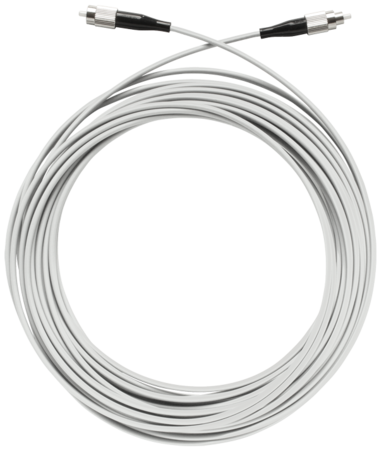 FC/PC-FC/PC Male Fiber Patch Cord Simplex 20m White AK02002