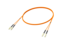 LC/PC-LC/PC Fiber Patch Cords duplex OM2 G.651.1 2mm 25m Orange