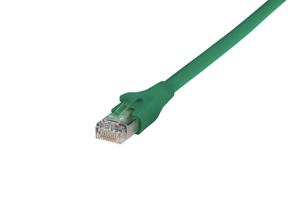 Cat 6A RJ45 Ethernet Cable Patch Cord AWG 27 2.0 m green cULus