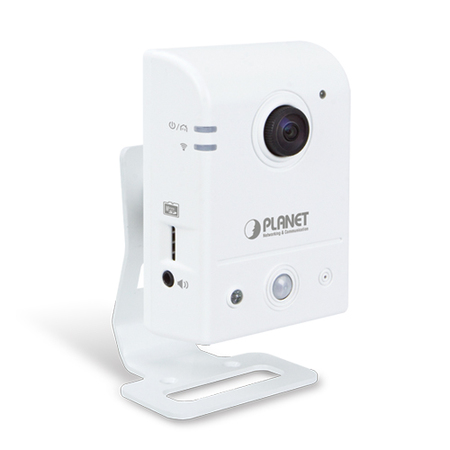 Wireless Cube Fish-Eye IP Camera