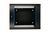 Extralink 9U 600x600 AZH Black | Rackmount cabinet | wall mounted, swing type