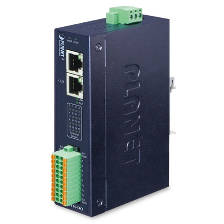 Industrial EtherCAT Slave I/O Module with Isolated 16-ch Digital Output