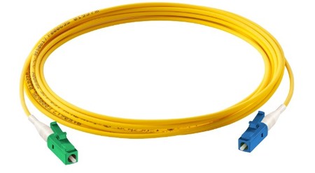 LC/APC-LC/UPC Fiber Patch Cord Duplex SM OS2 G.657.A2 GigaLine® OLS 2m
