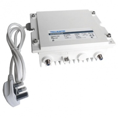 Amplificador de conexión doméstica, 1 GHz, 40 dB/ 30 dB, alimentación remota