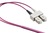 SC/PC-SC/PC Fiber Patch Cord Duplex MM OM4 2I-V(ZN)HH Fig.O 2m Heather Violet