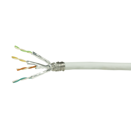 Kabel S/FTP Kat.6 S/FTP 100 m, EconLine grau 100 m - CPV0039