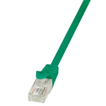 Câble patch Cat.6 U/UTP vert 10 m EconLine - CP2095U