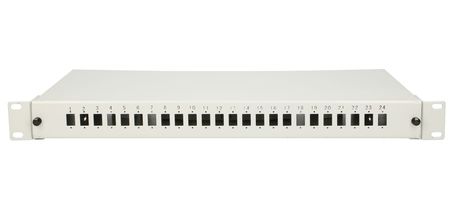 Extralink 24 Core V2 | Patch panel | 24 port, white
