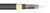 144FO (12x12) ADSS Aerial Loose tube  Fiber Optic Cable SM  G.657.A1 Dielectric Unarmoured