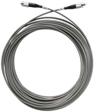 Optisches Kabel FC/PC-Stecker single mode 50 m grau mit Stahlarmierung OAK05001