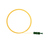 SC/APC Fiber Pigtail Simplex OS2 G.652.D 0.9mm 1m LSZH yellow