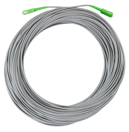 Optisches Kabel mit Stahlarmierung 50 m im Ring im Polybeutel OAK05003