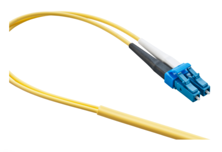 GigaLine ® patch cable LC duplex - SC duplex, figure 0 E9/125 OS2 insensitive to bending, 10m