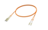 Cabos de conexão de fibra E2000/PC-LC/PC duplex OM2 G.651.1 2,0 mm 15 m laranja