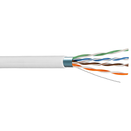 CAT 5e Twisted Pair Cables F/UTP PVC (OFNR) Grey