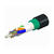 Câble à fibre optique aérien 12FO (2X6) OS2 G.652.D HDPE Short-Span White