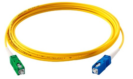 SC/APC-SC/UPC Fiber Patch Cord Duplex SM OS2 G.657.A2 GigaLine® OLS 1m
