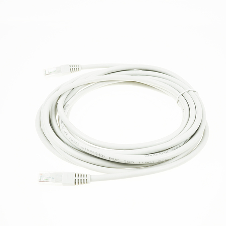 CAT 6 RJ45 Ethernet Cable PVC (OFNR) 5m Grey