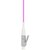LC/UPC Fiber Pigtail MM 0.9mm OM4 1.5m  pink/violet