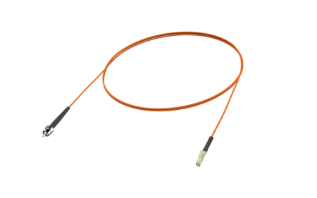 FC/PC-LC/PC Fiber Patch Cords simplex OM2 G.651.1 2mm 2m Orange