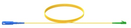 Cable de conexión SX SM G652D SC/PC LC/APC de 2 mm (grado 1 de baja pérdida)