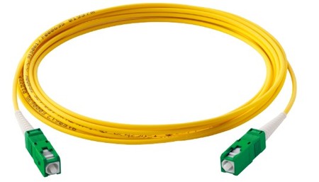 SC/APC-SC/APC Fiber Patch Cord Duplex SM OS2 G.657.A2 GigaLine® OLS 2m