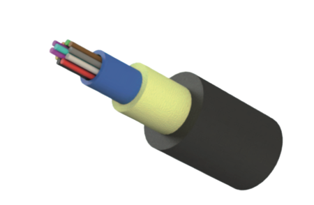 Cabo de fibra óptica de tubo central interno 1FO (1X1) OS2 G.657.A2 LSZH