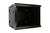 Extralink 12U 600x600 AZH Black | Rackmount cabinet | wall mounted, swing type