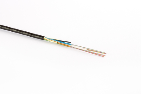 Cable de Fibra Óptica 144FO (6X24) Fibra Soplable Microducto Tubo Loose OS2 G.657.A1(5.7 mm)    HDPE    Dieléctrico Desarmado   Negro 