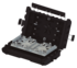 Nap Duo-Box mit 16 Anschlüssen (mit Adaptern und 1 SC/APC-Splitter)