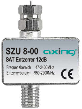 Breitband-Entzerrer 47-2200 MHz max. 12dB Entzerrung DC-Durchlass SZU00800